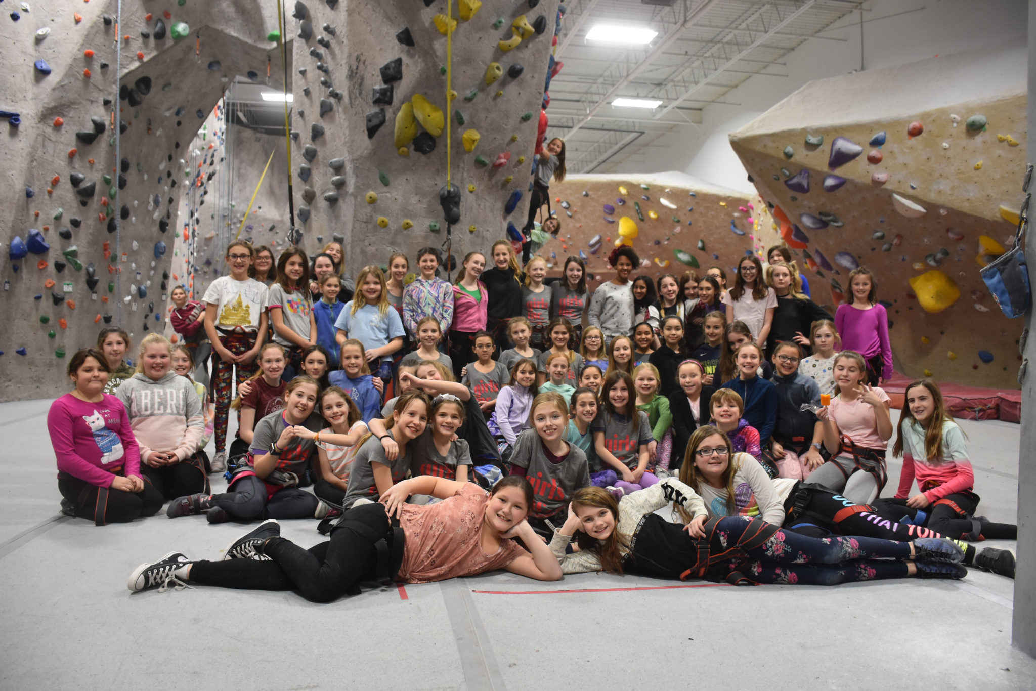 Girls Rock Climb-a-thon, Saturday, February 8th